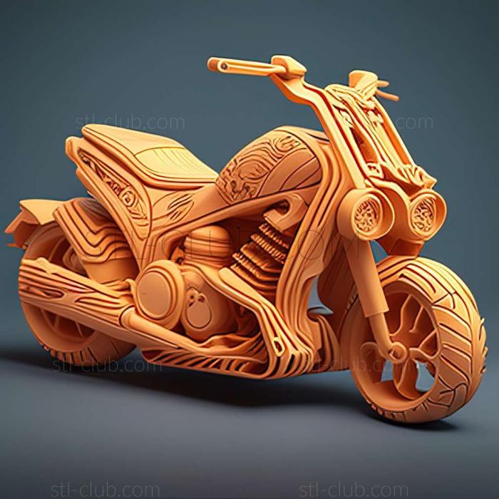 3D model Honda Zoomer X (STL)